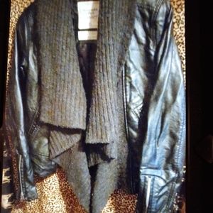 Abercrombie & Fitch Vegan leather jacket